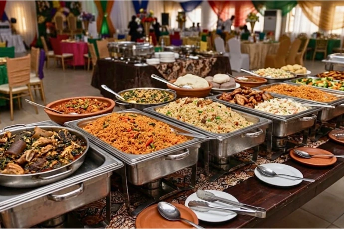 Wedding buffet