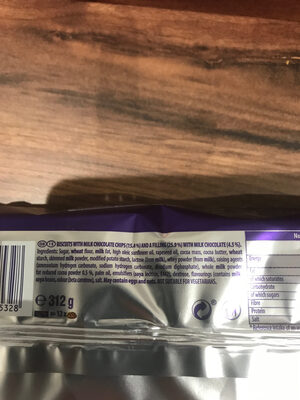Cadbury Crunchy Melts Biscuits - 312g