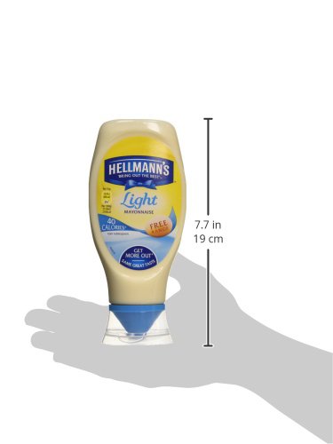 Hellmann's Light Mayonnaise 430ml Squeezy