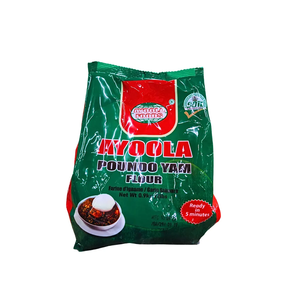 Ayoola Poundo Yam Flour 0.9kg