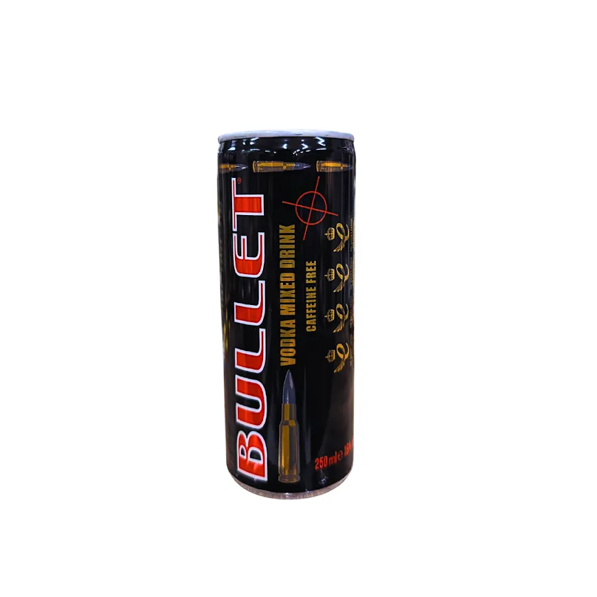 Bullet Vodka Mixed Drink (Black Can)