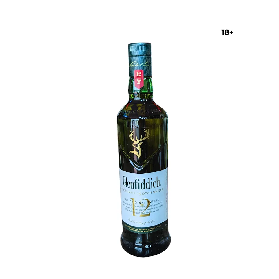 Glenfiddich Whiskey 12 years