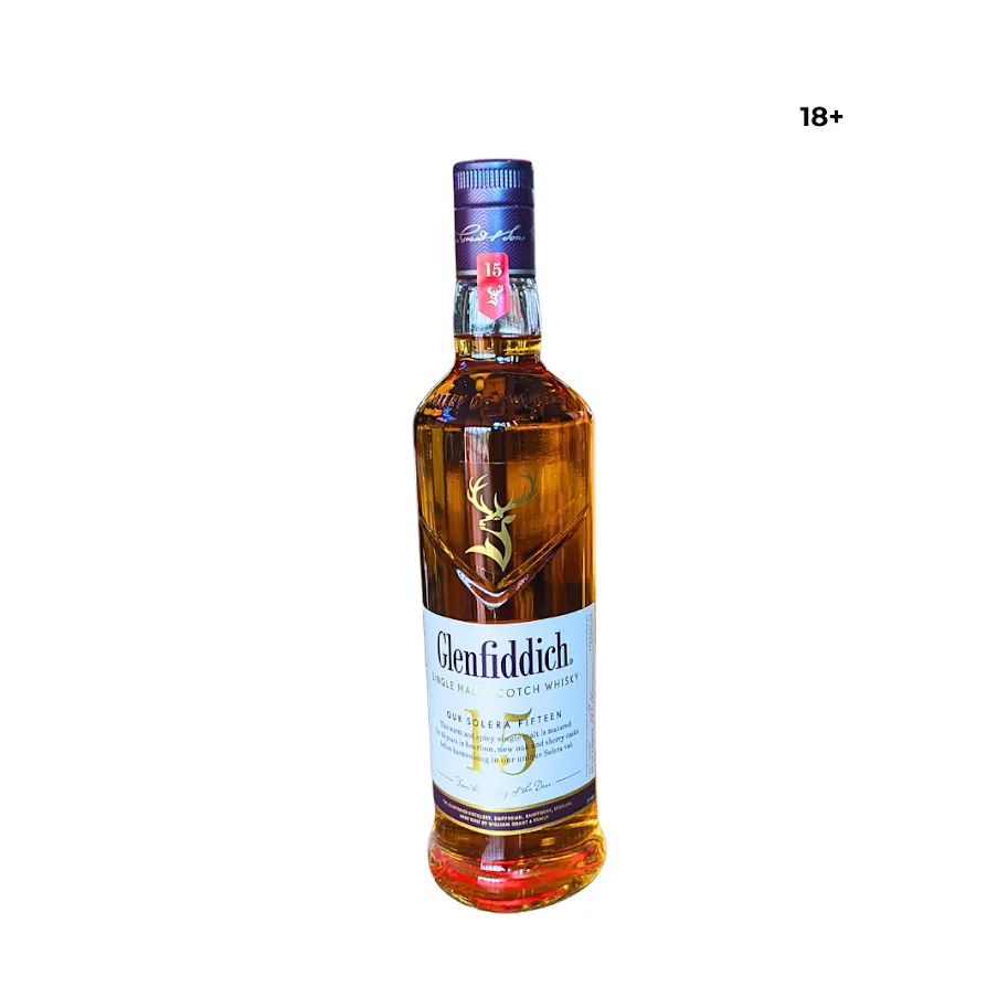 Glenfiddich Whiskey 15 years