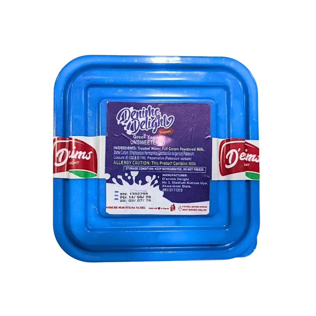 Denims Delight Unsweetened Greek Yoghurt