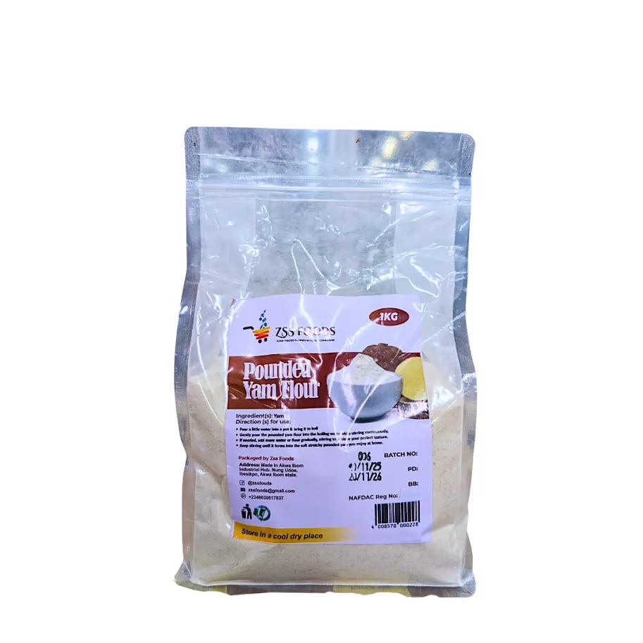 Zss Poundo Yam Flour 1kg