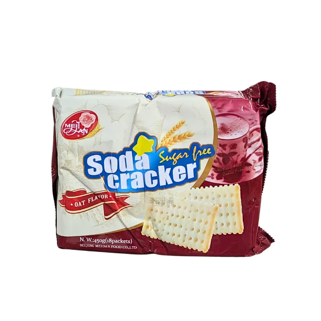 Meidan Sugar-Free Soda Crackers (450g) Oat Flavour