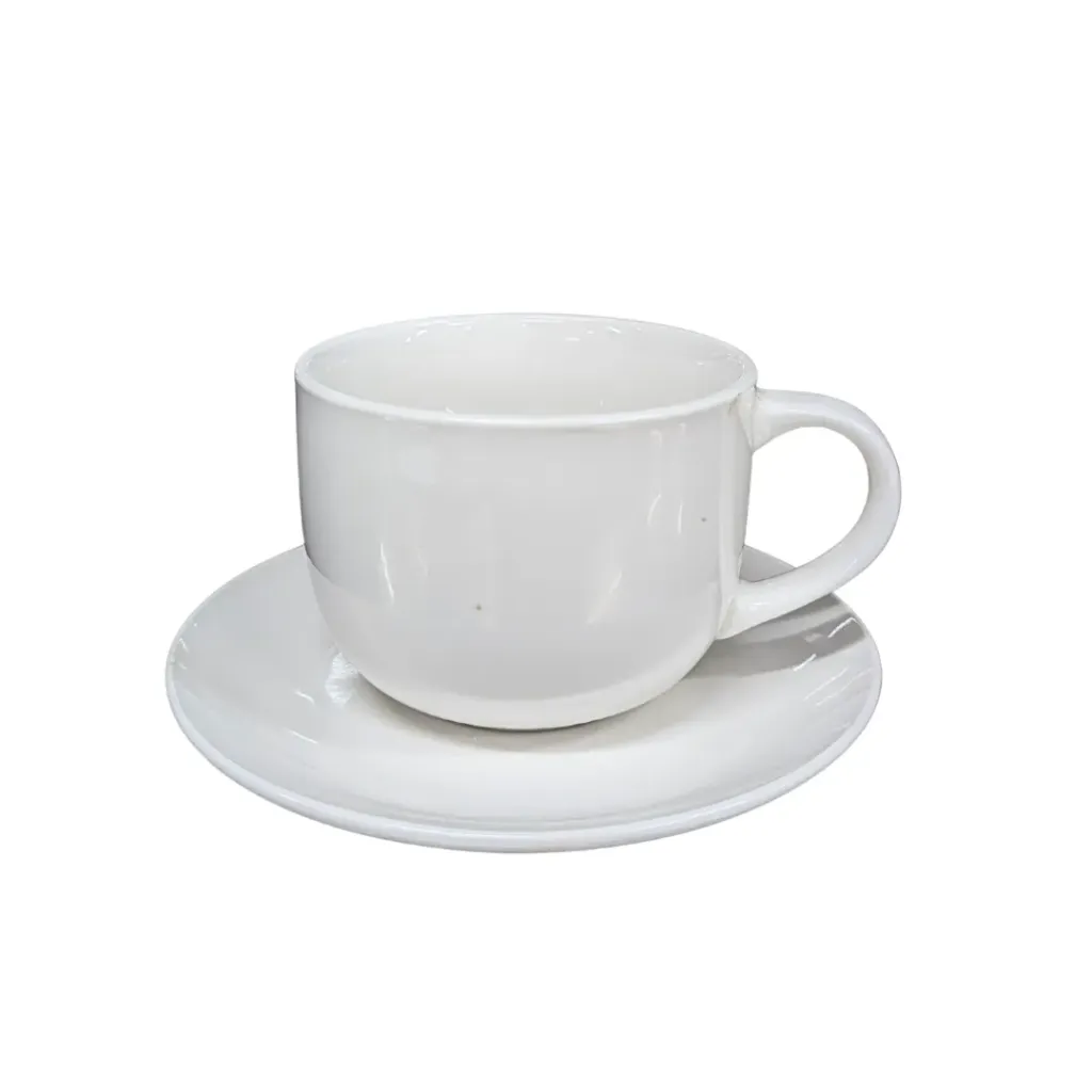 Tea Cup with Round Saucer