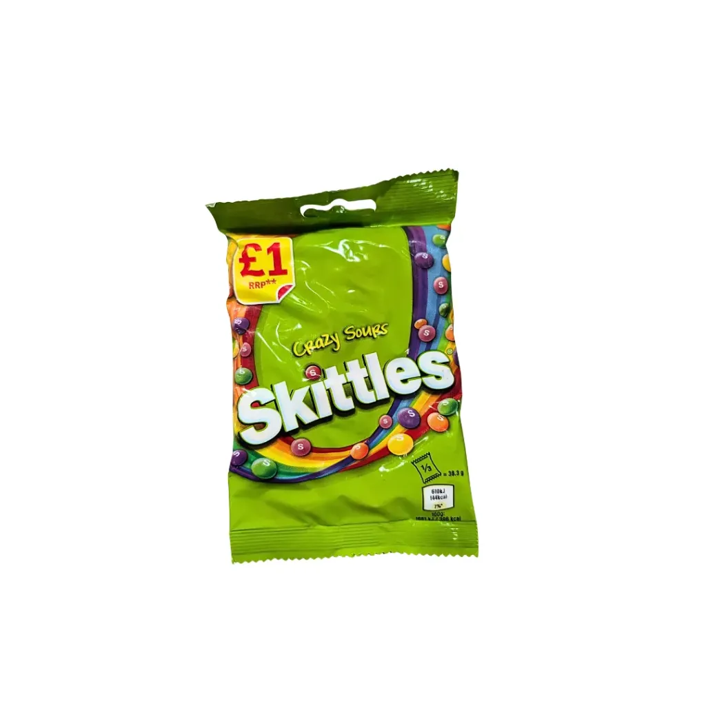 Skittles (Crazy Sours) 109g