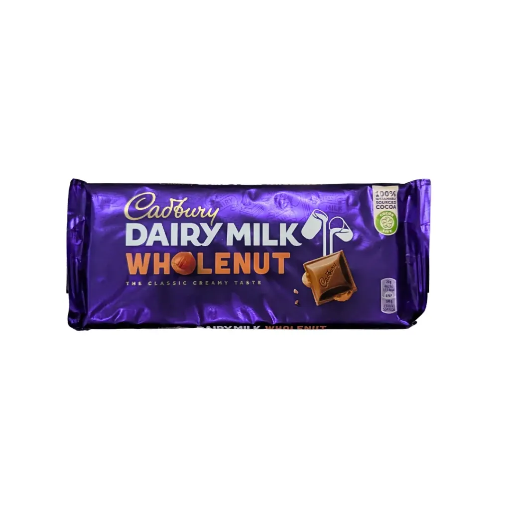 Cadbury Dairy Milk whole Nut 120gm