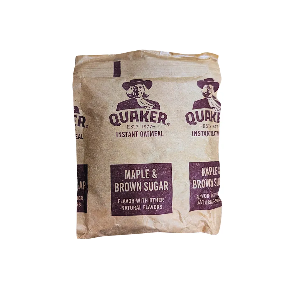 Quaker Instant Oat meal (Maple & Brown Sugar)