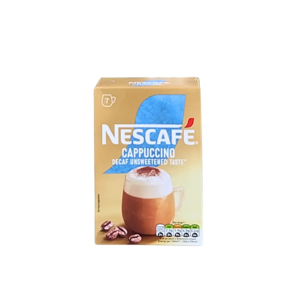 Nescafé Cappuccino Decaf Unsweetened Taste
