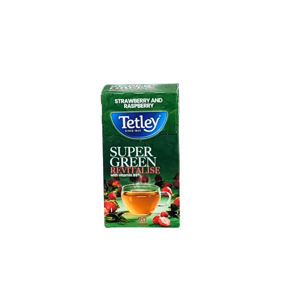 Tetley Super Green Revitalise 40g