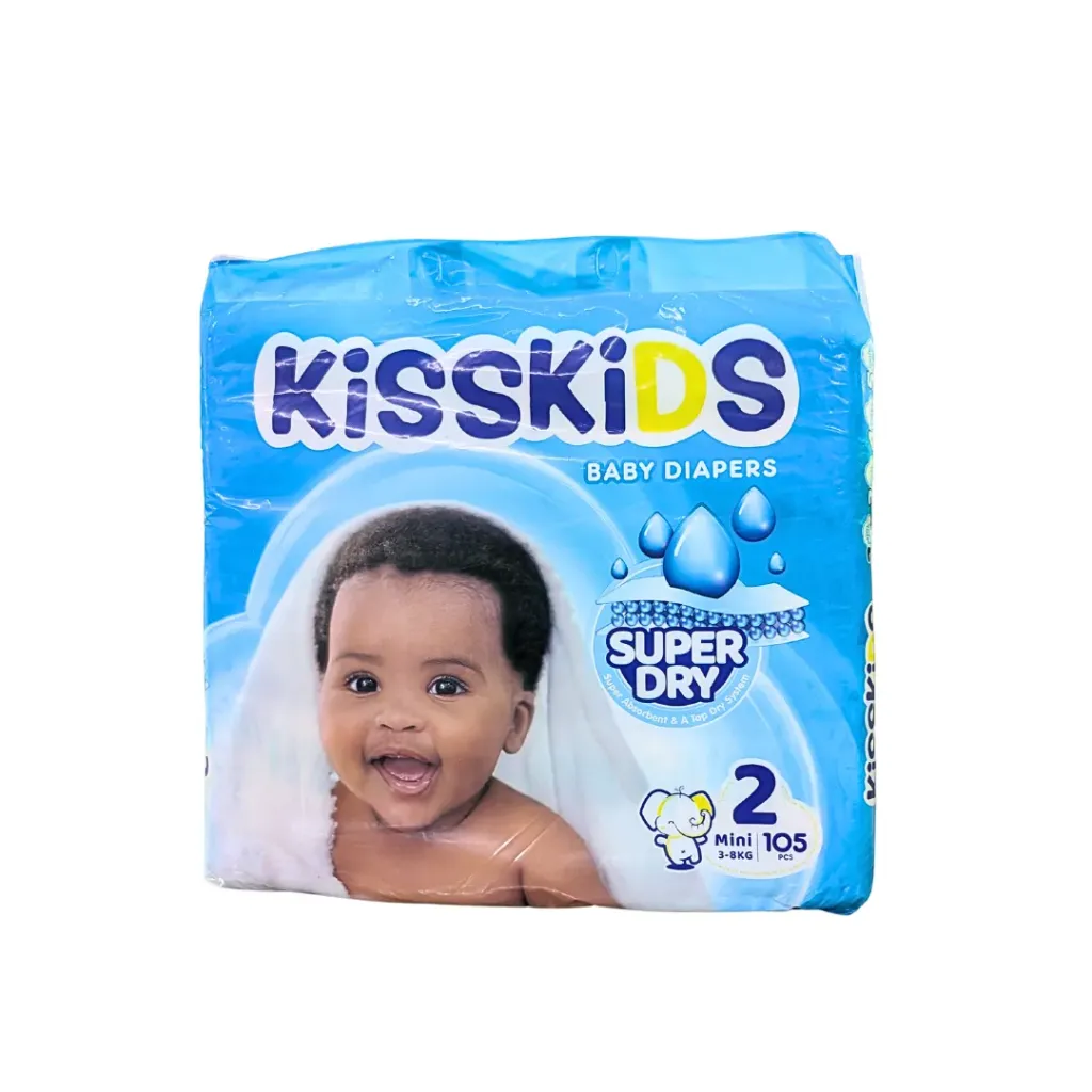 Kisskids Super dry Size 2 Diaper (Big Pack)