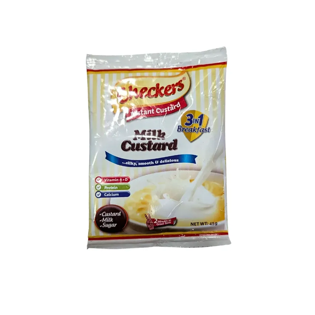 Checkers 3 in 1 Milk Custard 45g