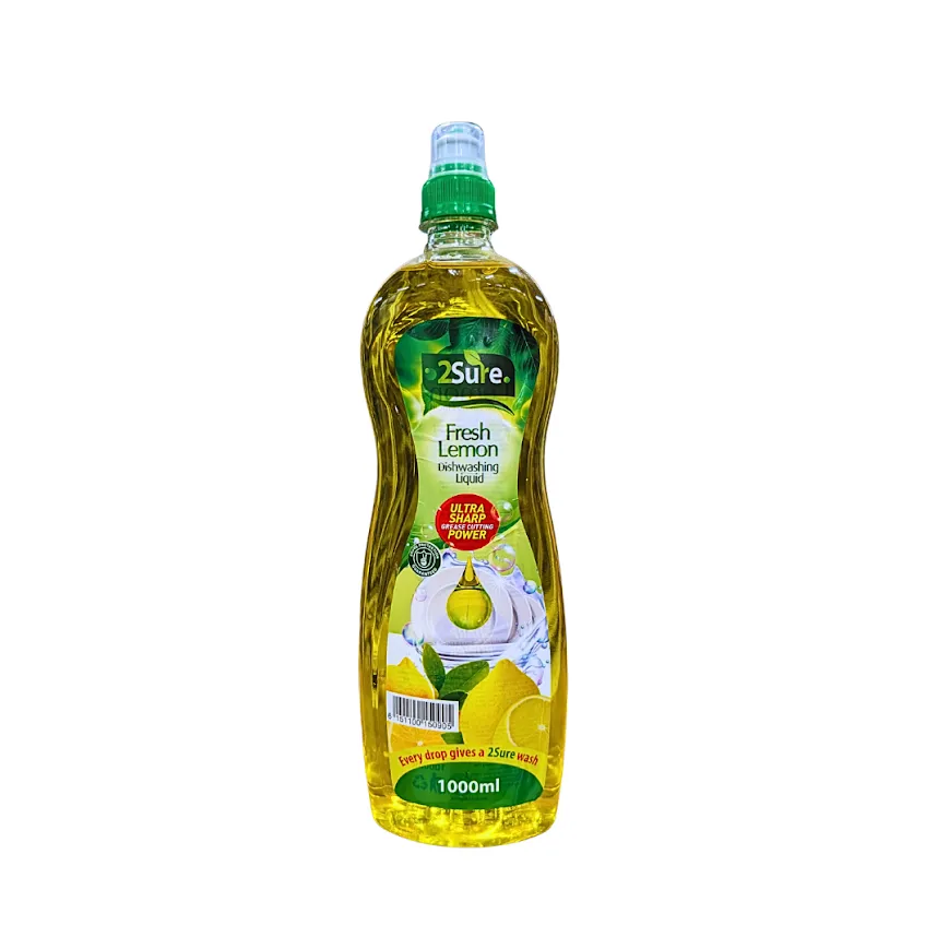 2 Sure Dishwash (Zesty Lemon) 1000ml