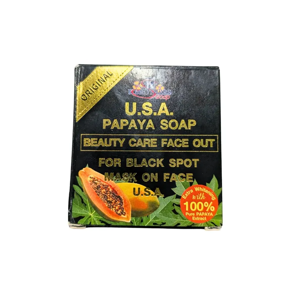 K Brothers Papaya Soap 120g