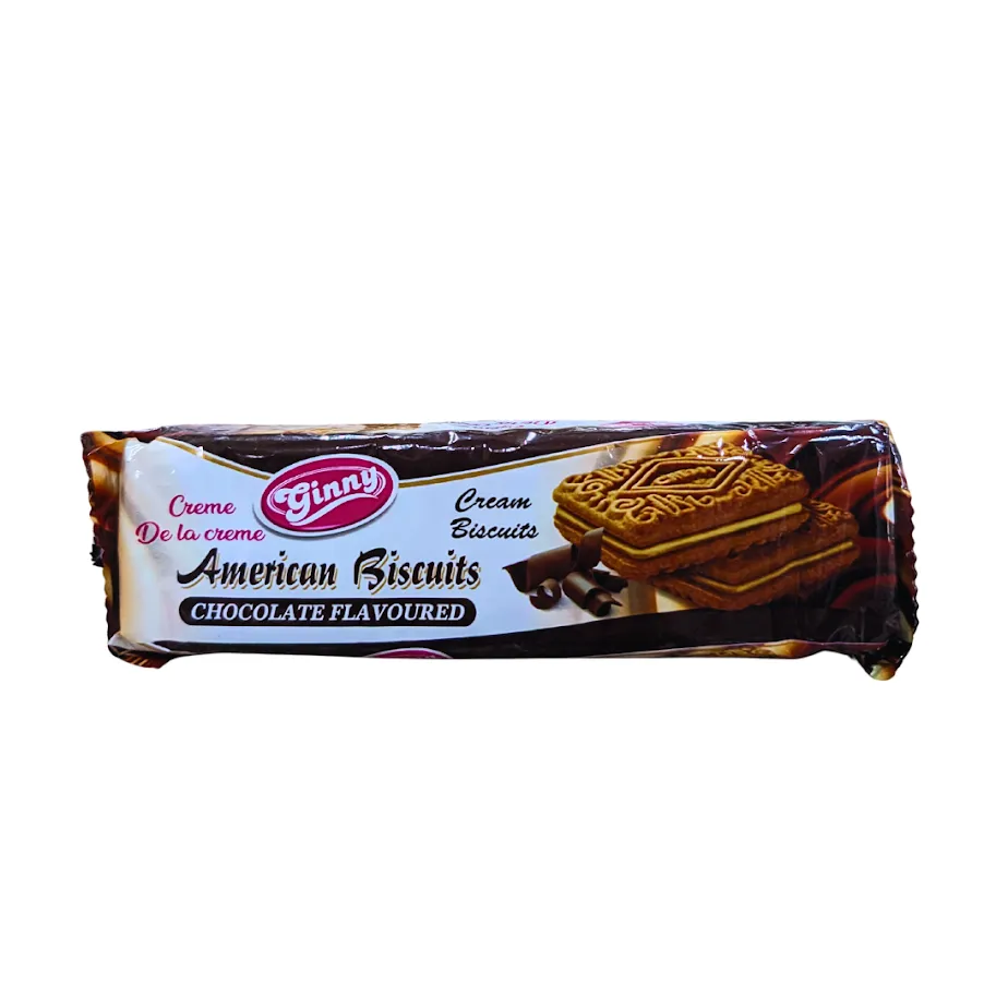 Ginny Chocolate Flavoured Cream Biscuits 80g
