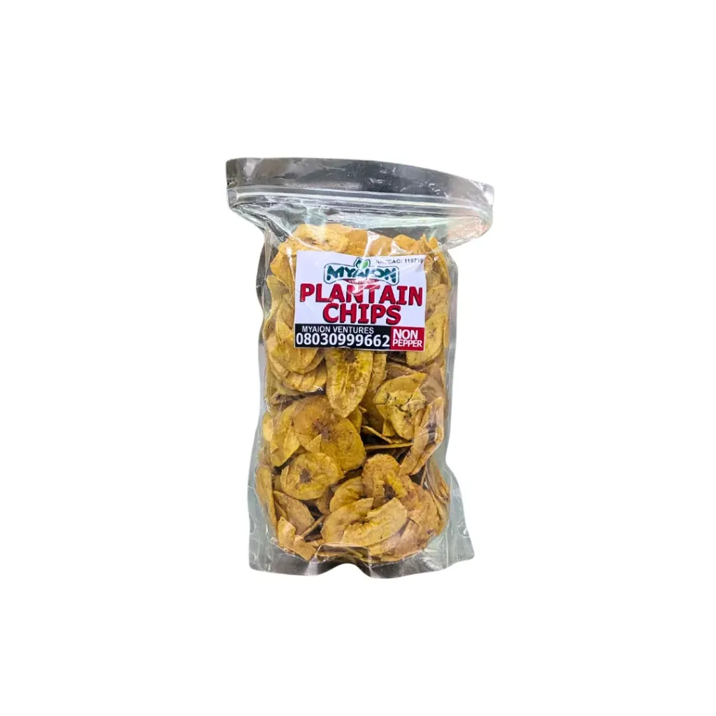 Myaion Plantain Chips - No Pepper (Jumbo Size)