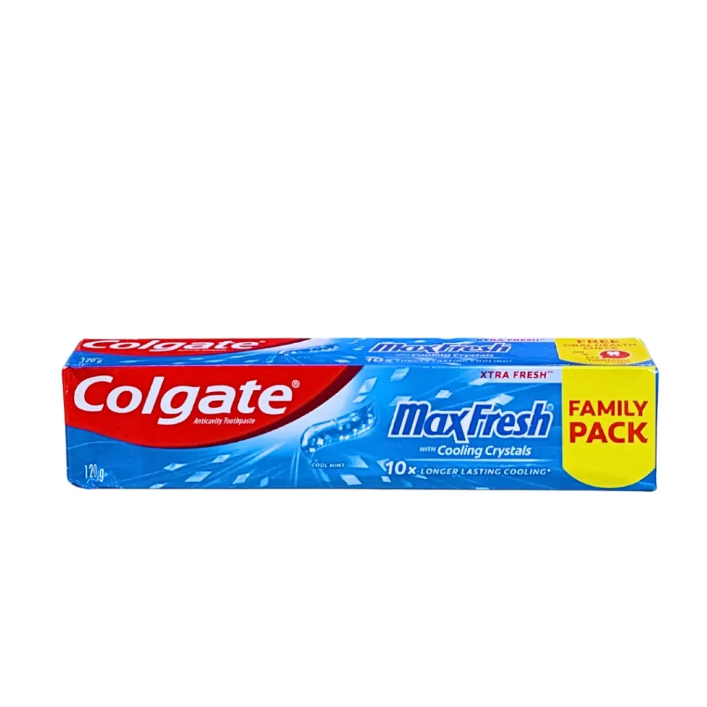 Colgate Maxfresh Toothpaste 120g  Blue Pack (Cool Mint)