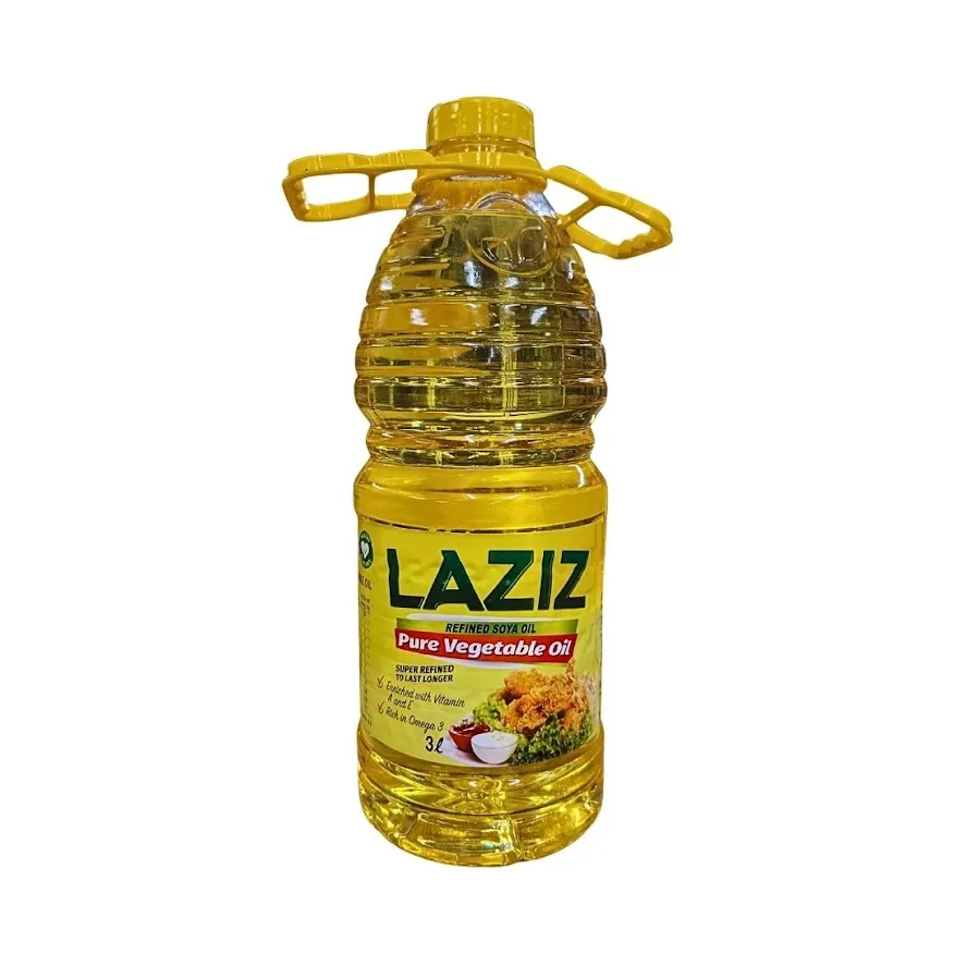 Laziz Refined Soya Oil 3Ltr