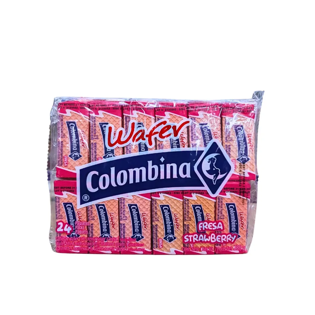 Colombina Wafers Biscuit (Fresa Strawberry) Retail 288g