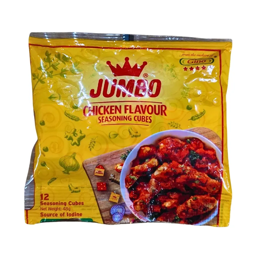 Gino Jumbo Chicken Seasoning Cubes 12 x 48g