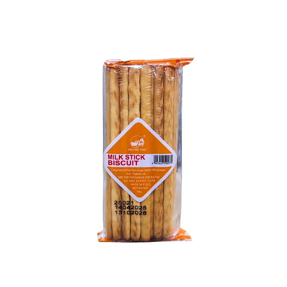 Yeng Wei Yuan Milk Stick Biscuit 100g