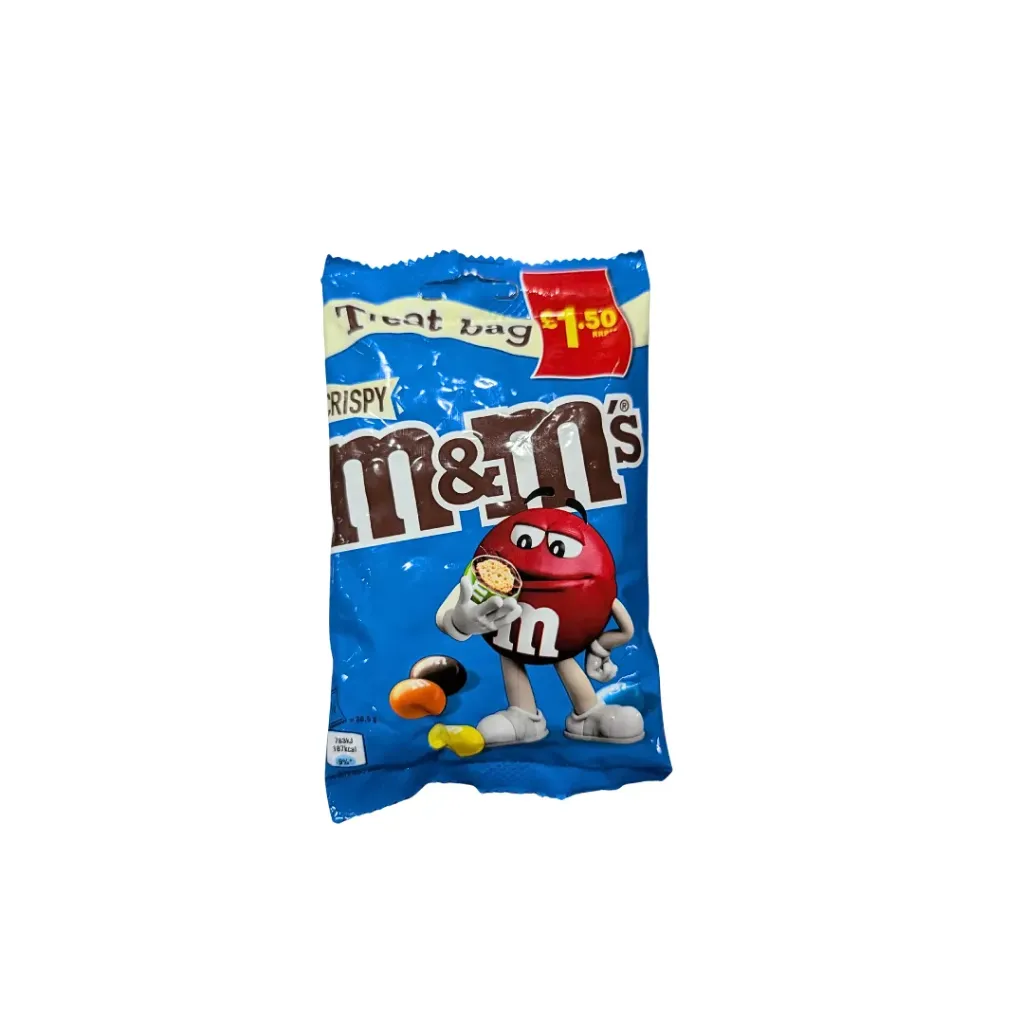 M&M's Crispy Treat Bag 77g