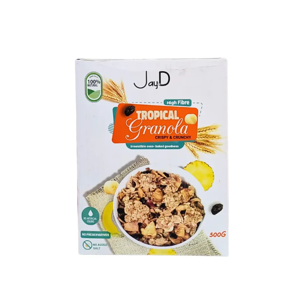 Jay & D Tropical Granola 500g