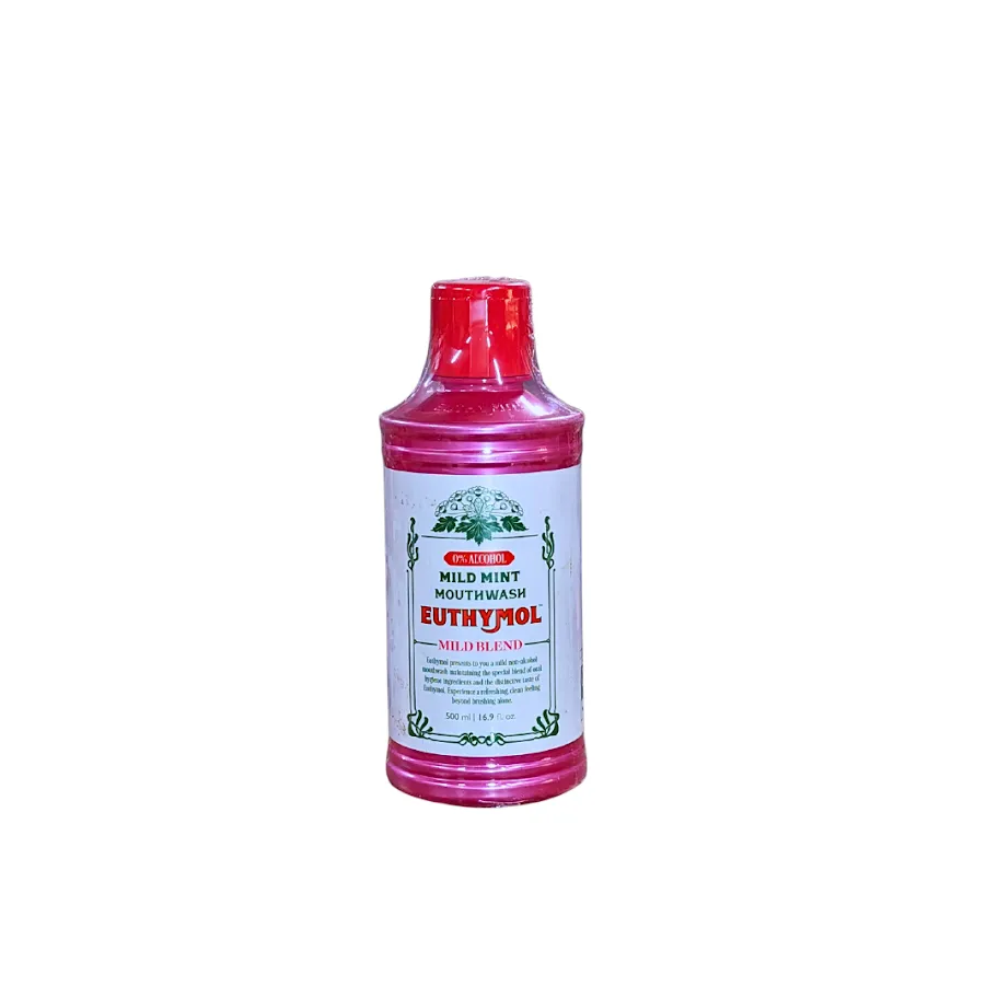 Euthymol Mouthwash Mild Blend 500ml