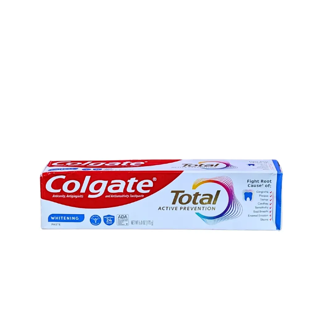 Colgate Whitening (Total Active Prevention) Paste - 170g