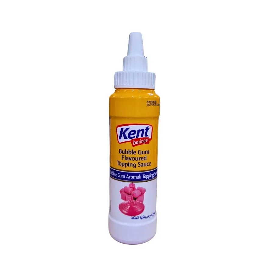 Kent Boringer Bubble Gum Topping Sauce - 300g