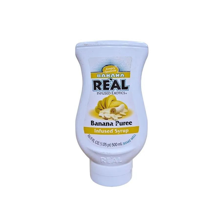 Real Banana Puree Syrup - 500ml