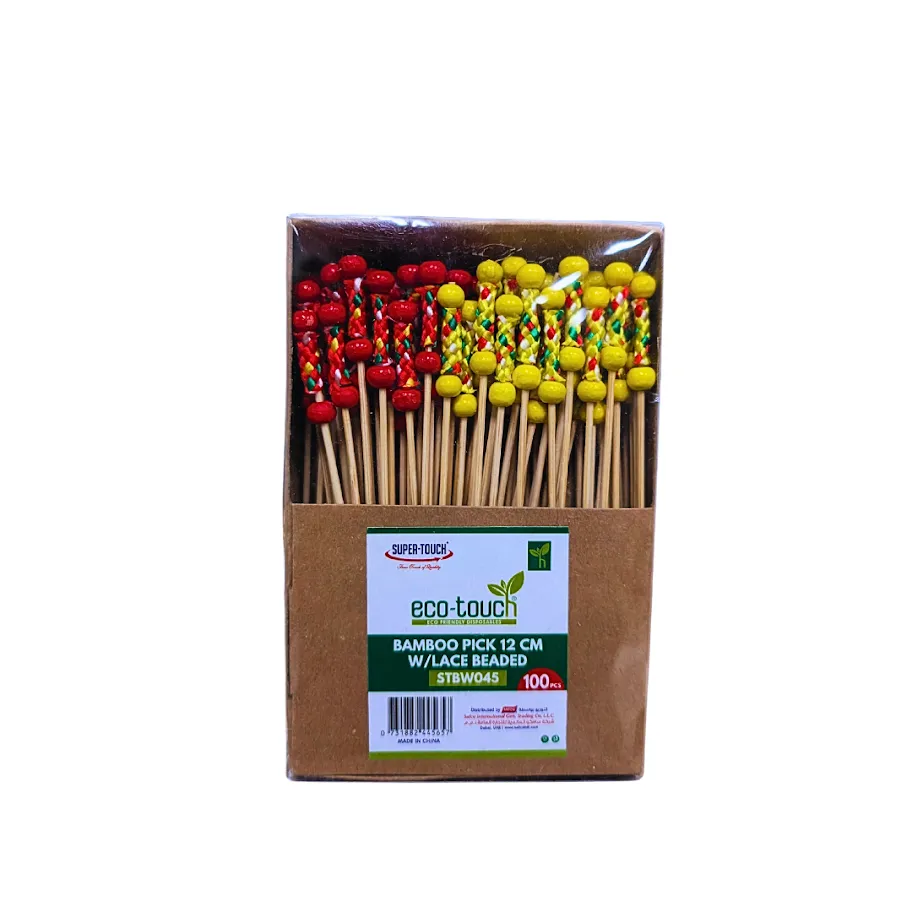 Super Touch Bamboo Pick Square - 100pcs