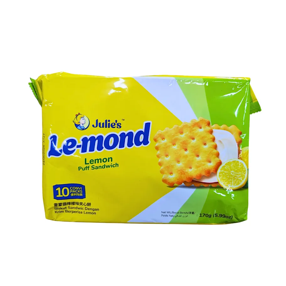 Julie's Le-mond Lemon Puff - 170g