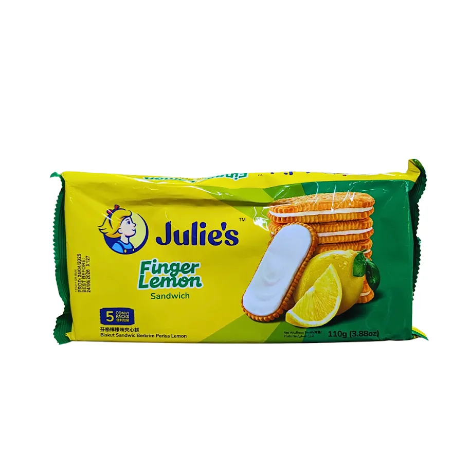 Julie's Finger Lemon Sandwiches - 110g