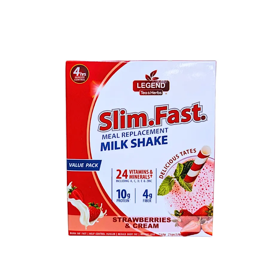 Legend Slim Fast Milk Shake Str 25g (Pack)