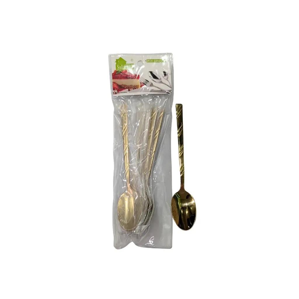 Solid Home Gold Teaspoon