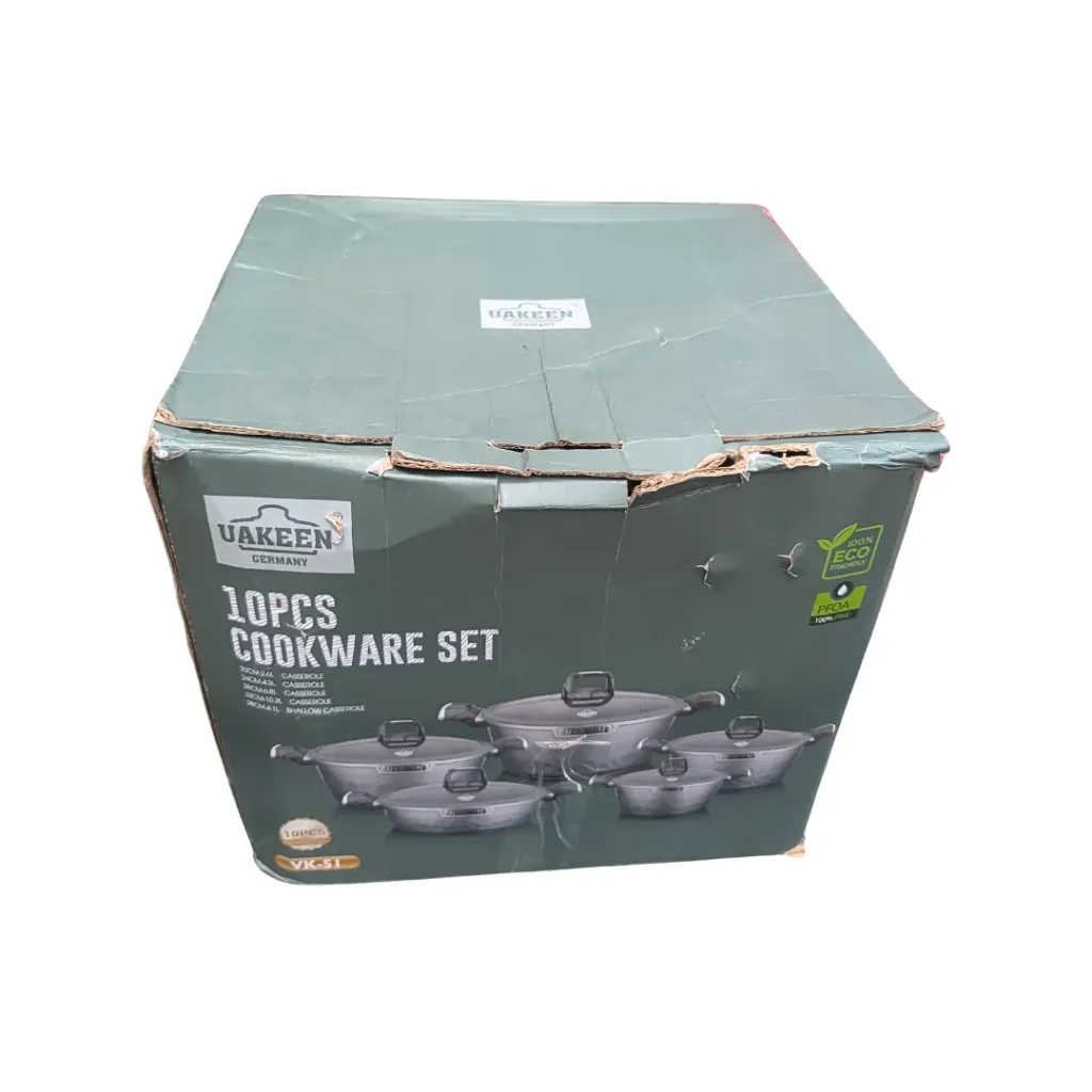 UAKEEN 10-Piece Cookware Set - VK 51