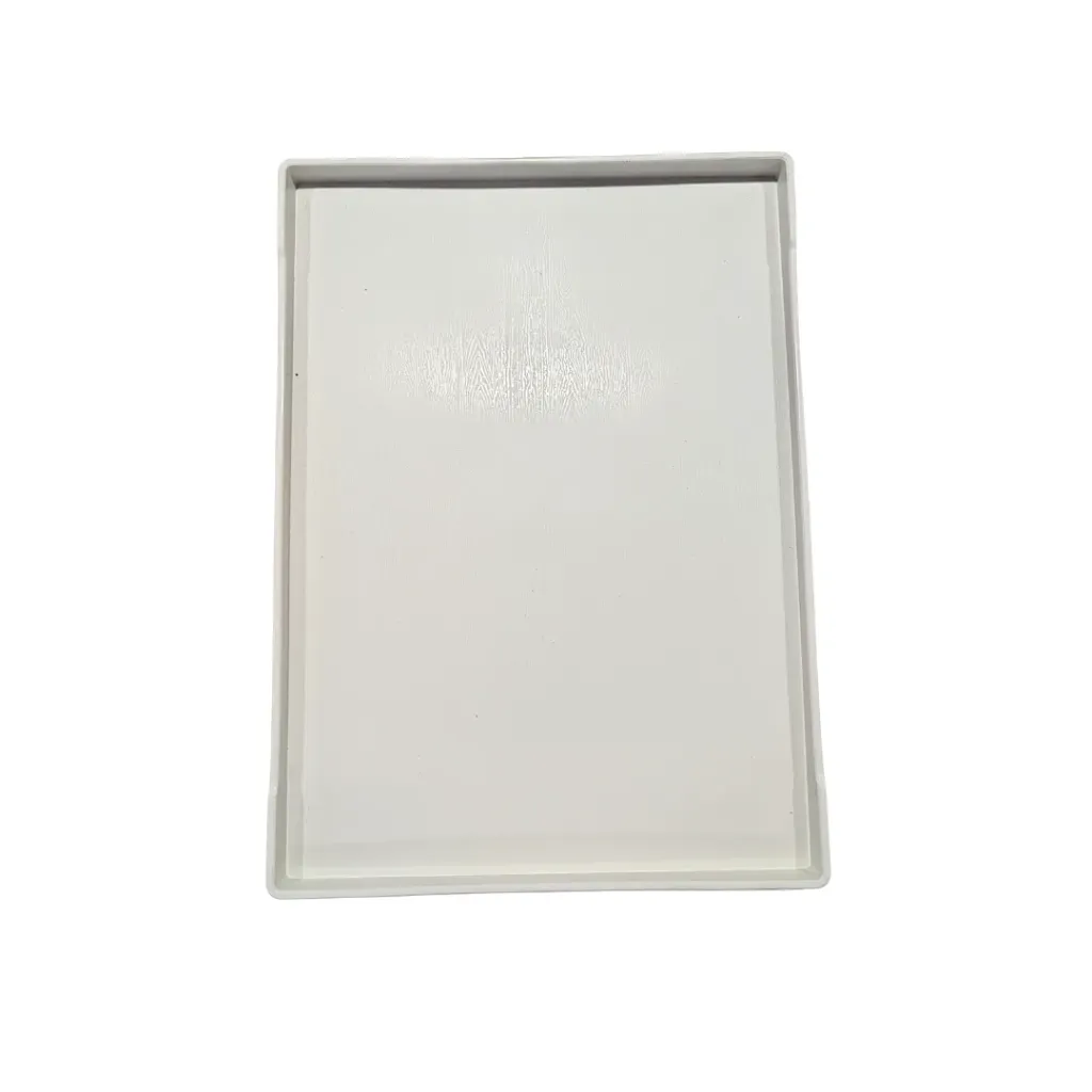 Ceramic White Tray 8005