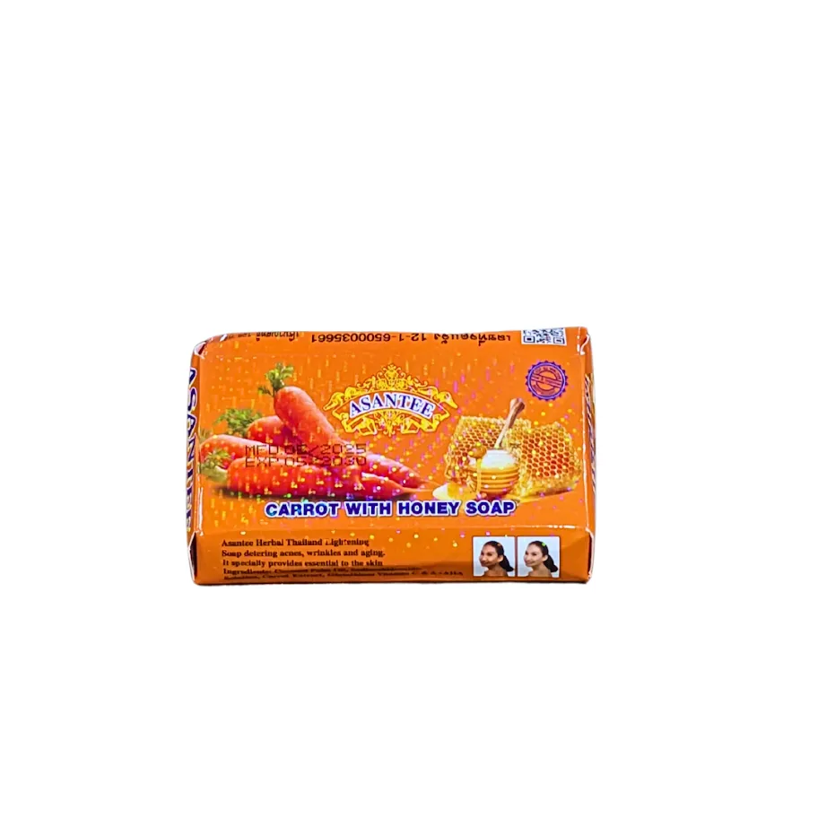 Asantee Carrot with Honey Soap