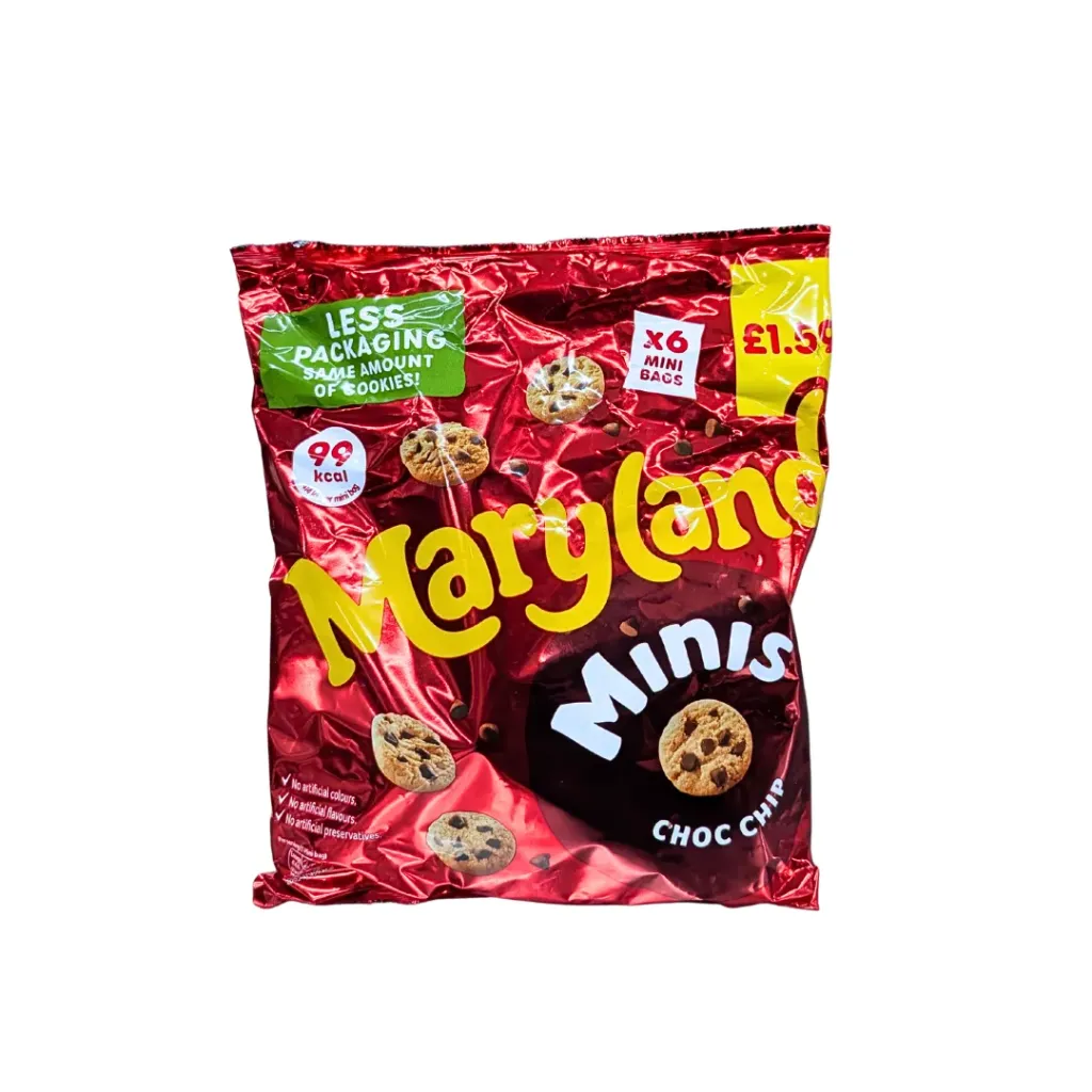 Maryland Choc Chip Minis - 118.8g (Pack)