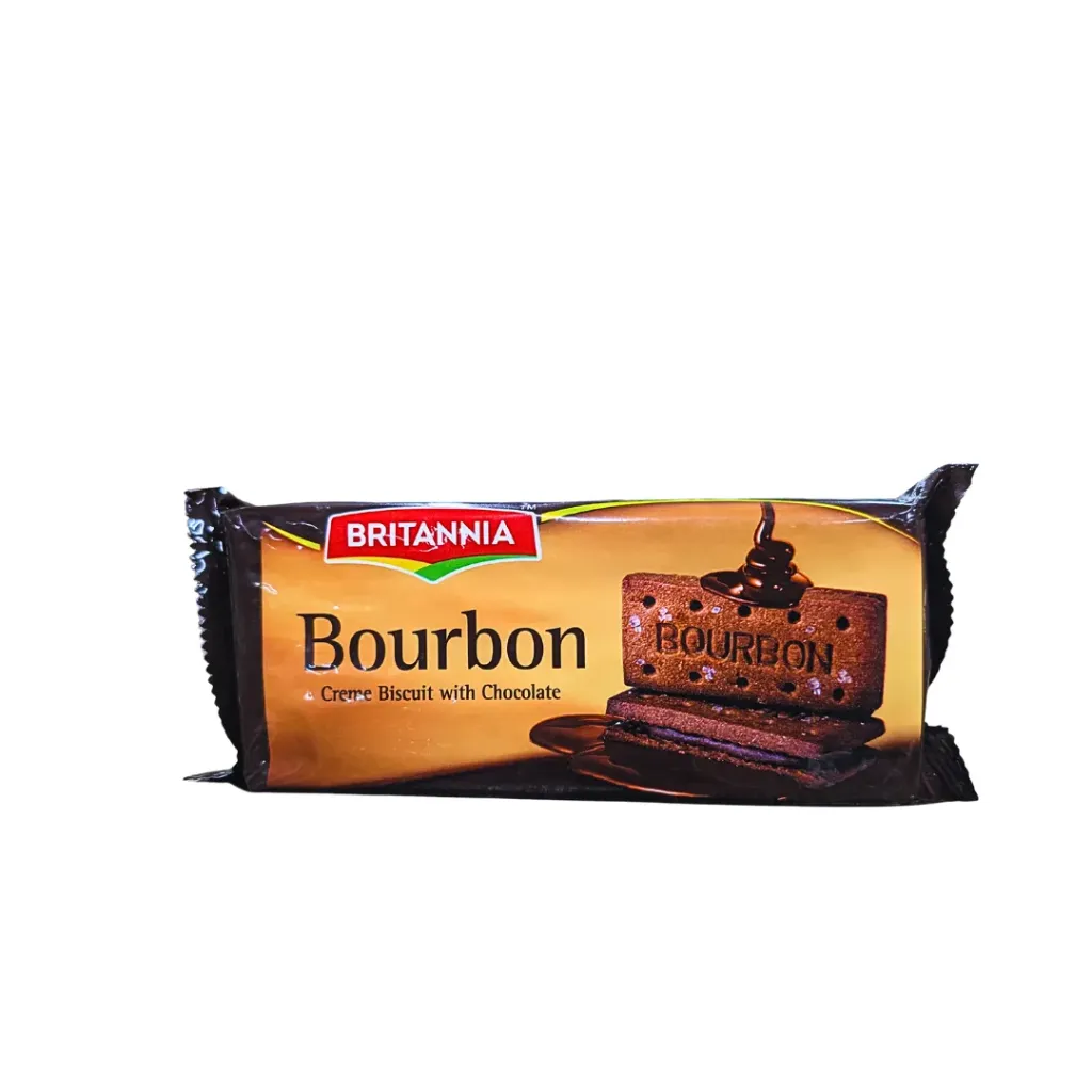 Britannia Bourbon Creme Biscuit with Chocolate 196g