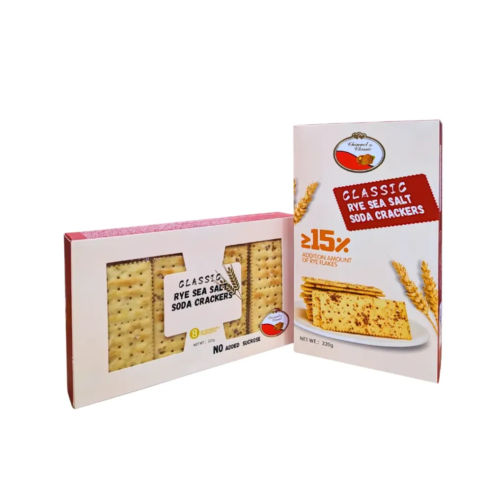 Classic Rye Sea Salt Soda Cracker 220g