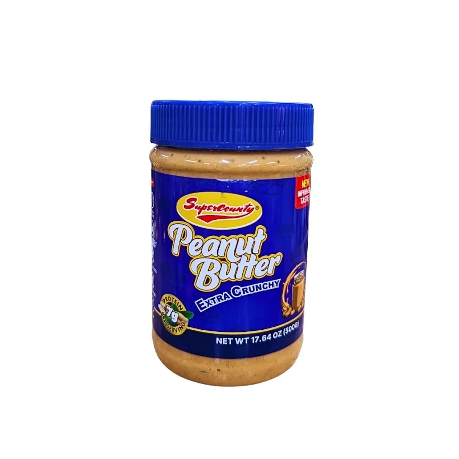Supercounty Extra Crunchy Peanut Butter 500g