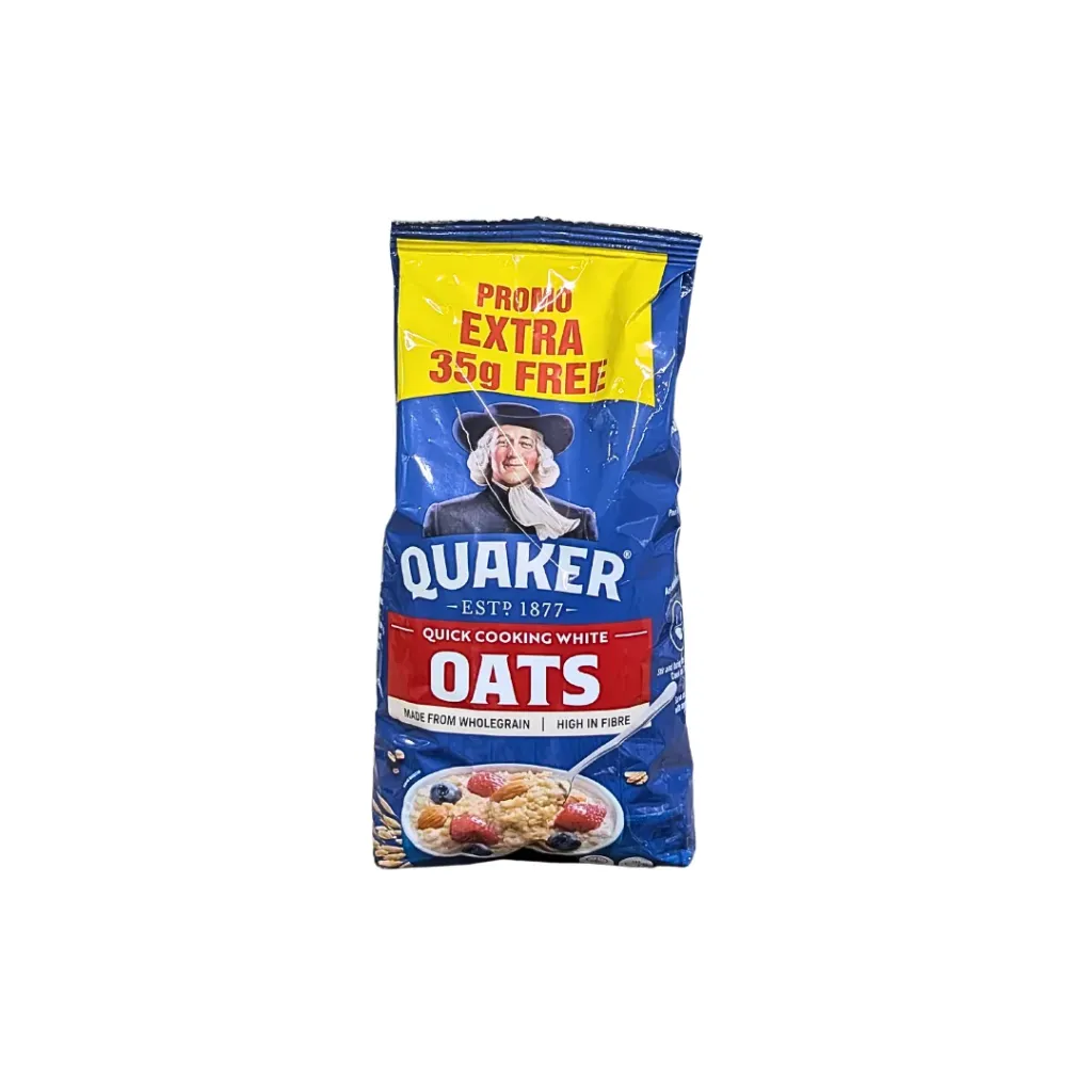 Quaker Quick Cooking White Oat 385g