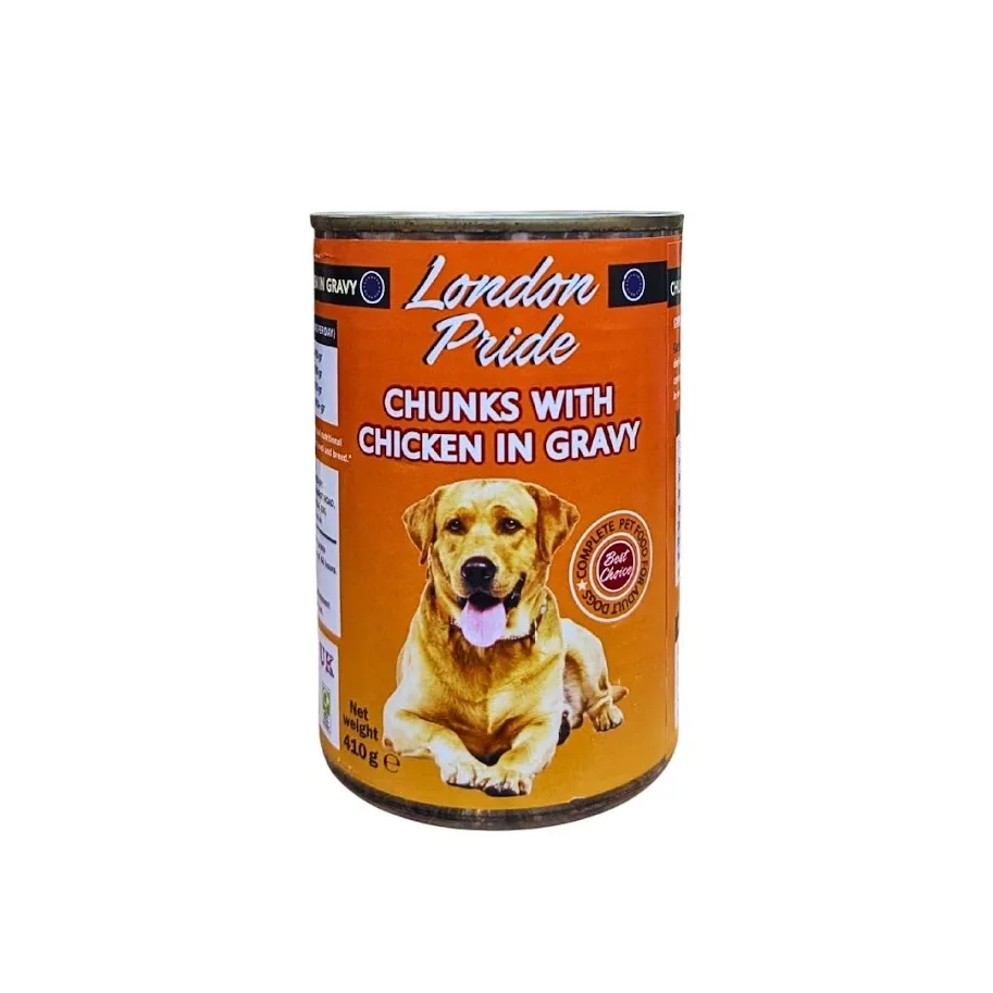 London Pride Chunks With Chicken In Gravy