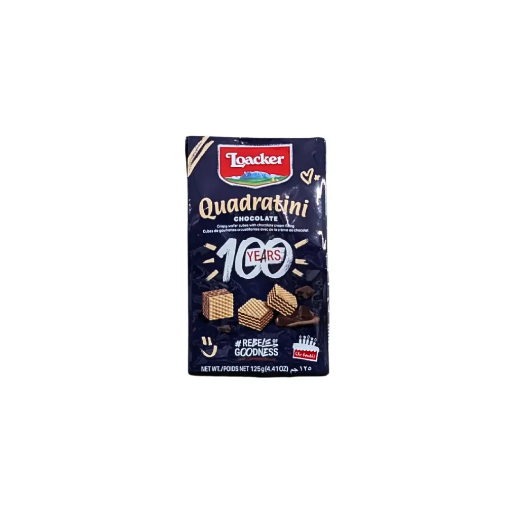 LOACKER Quadratini Chocolate (125g)