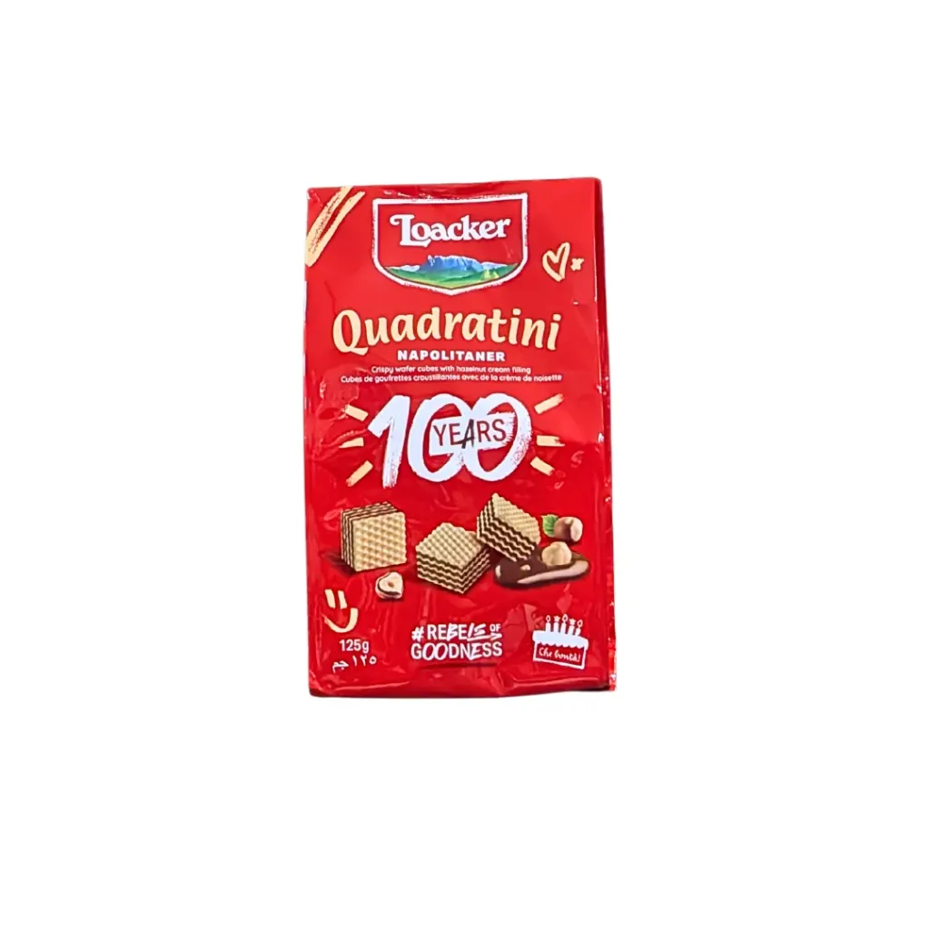 LOACKER Quadratini Napolitaner (125g)