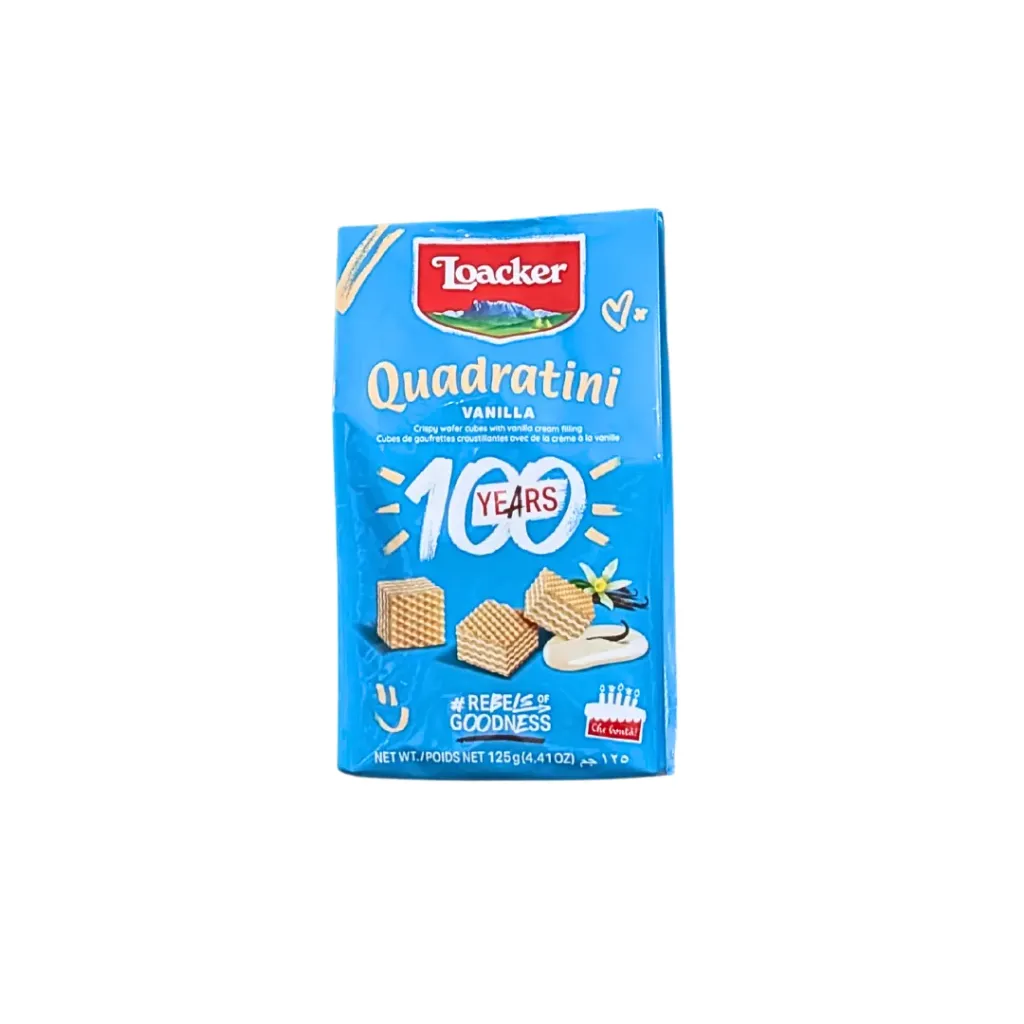 LOACKER Quadratini Vanilla (125g)